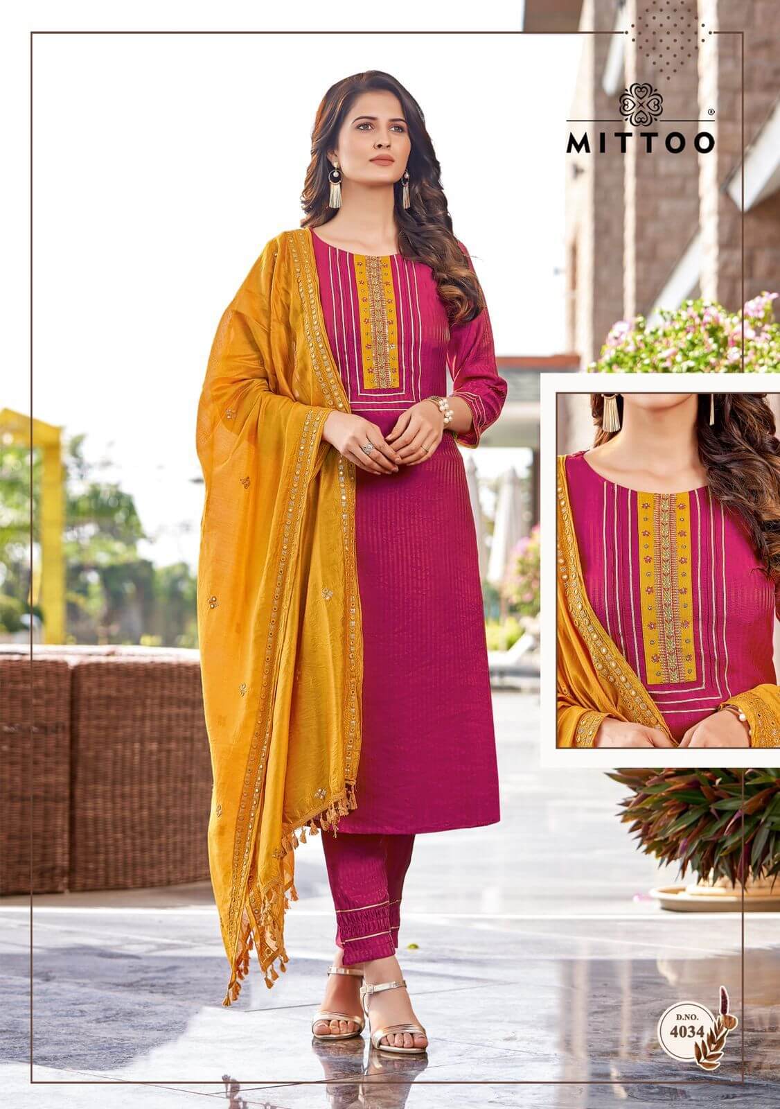 Mittoo Kohinoor Top Bottom Dupatta Set Catalog in Wholesale, Buy Mittoo Kohinoor Top Bottom Dupatta Set Full Catalog in Wholesale Price Online From Vadodara, Surat