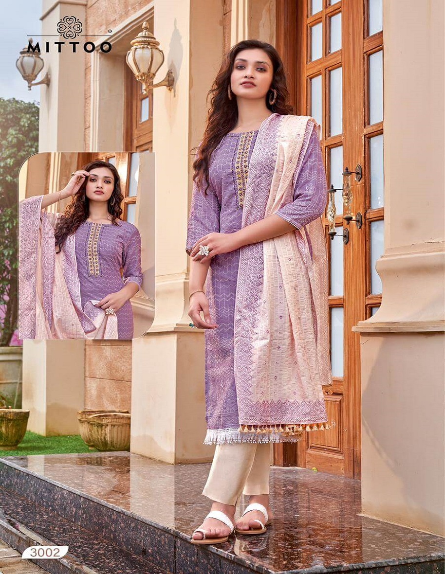 Mittoo Kumkum Kurti Pant Dupatta Set Catalog in Wholesale, Buy Mittoo Kumkum Kurti Pant Dupatta Set Full Catalog in Wholesale From Aarvee Creation Vadodara, Surat