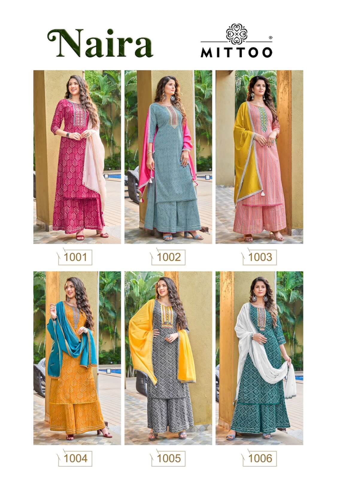 Mittoo Naira Kurti With Plazzo and Dupatta Catalog, Buy Mittoo Naira Kurti With Plazzo and Dupatta Full Catalog at Wholesale Rate Online