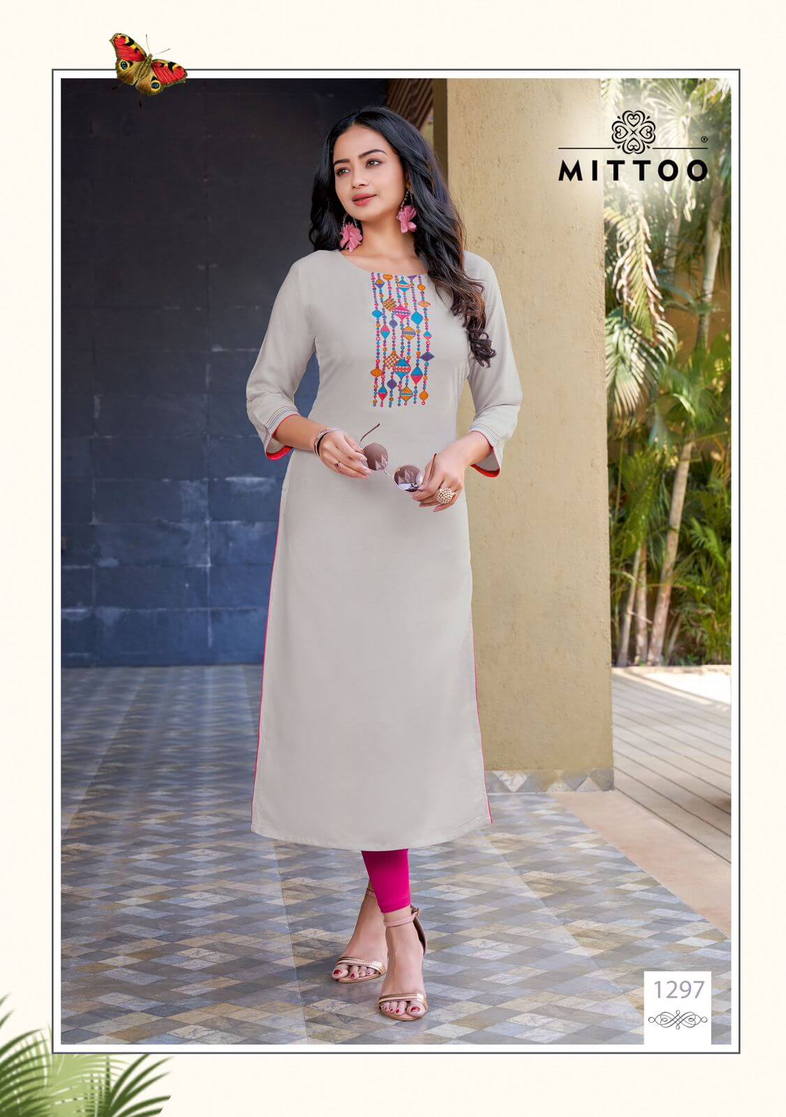 Buy Mittoo Palak Vol 34 Straight Kurtis At Wholesale Price Online India