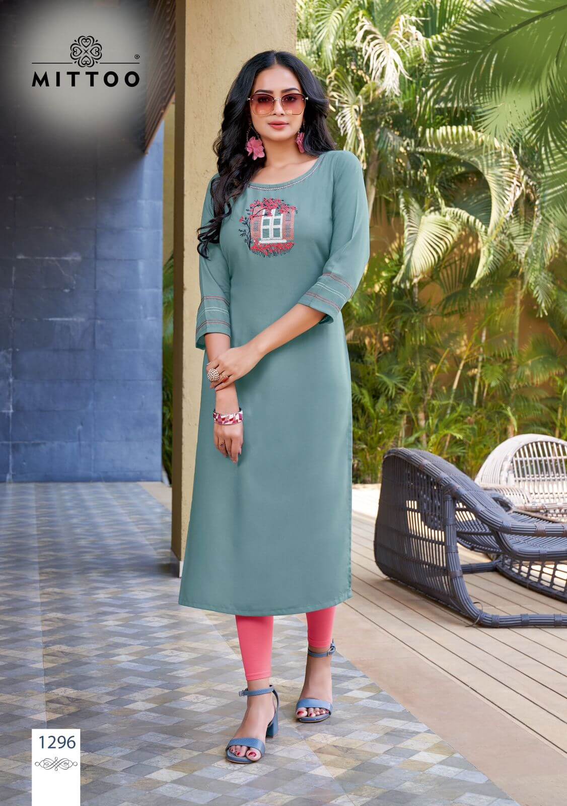 Buy Mittoo Palak Vol 34 Straight Kurtis At Wholesale Price Online India