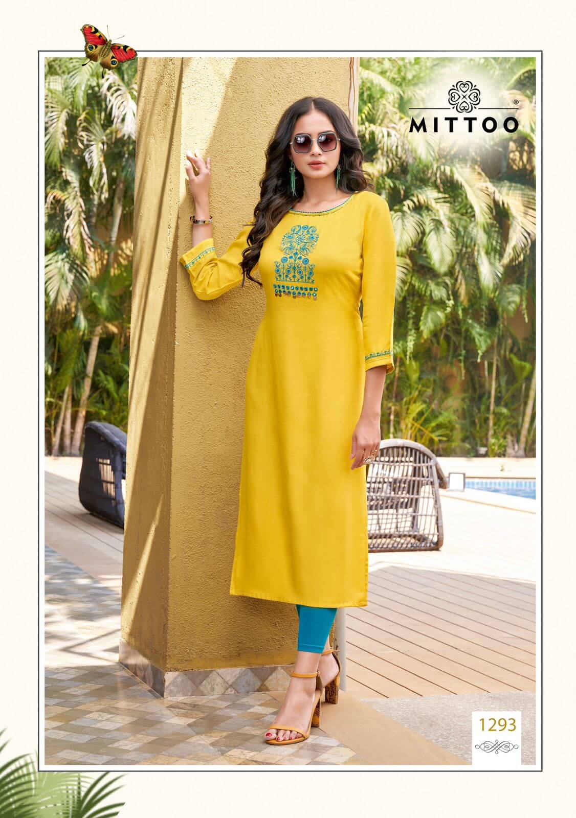 Buy Mittoo Palak Vol 34 Straight Kurtis At Wholesale Price Online India