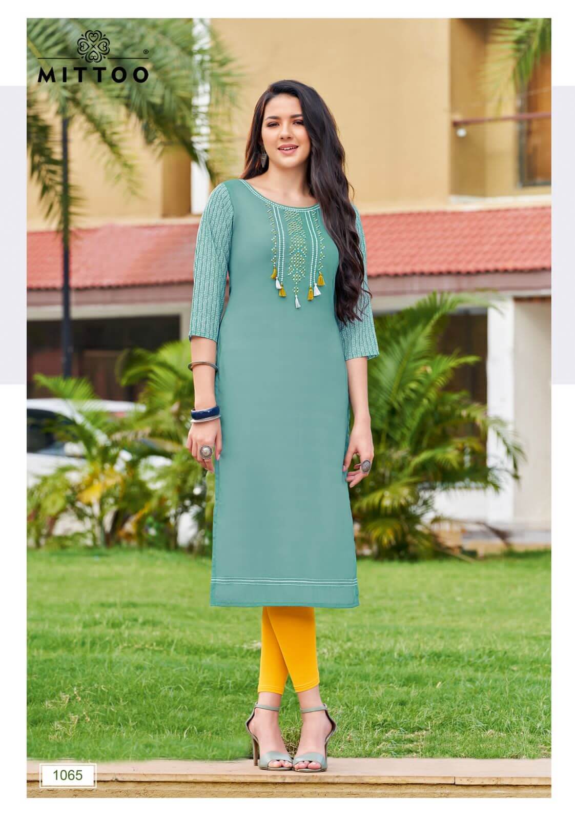 Mittoo Prince vol 2 Embroidery Work Kurtis Wholesale Catalog, Buy Mittoo Prince Vol 2 Kurtis Full Catalog in Wholesale Price