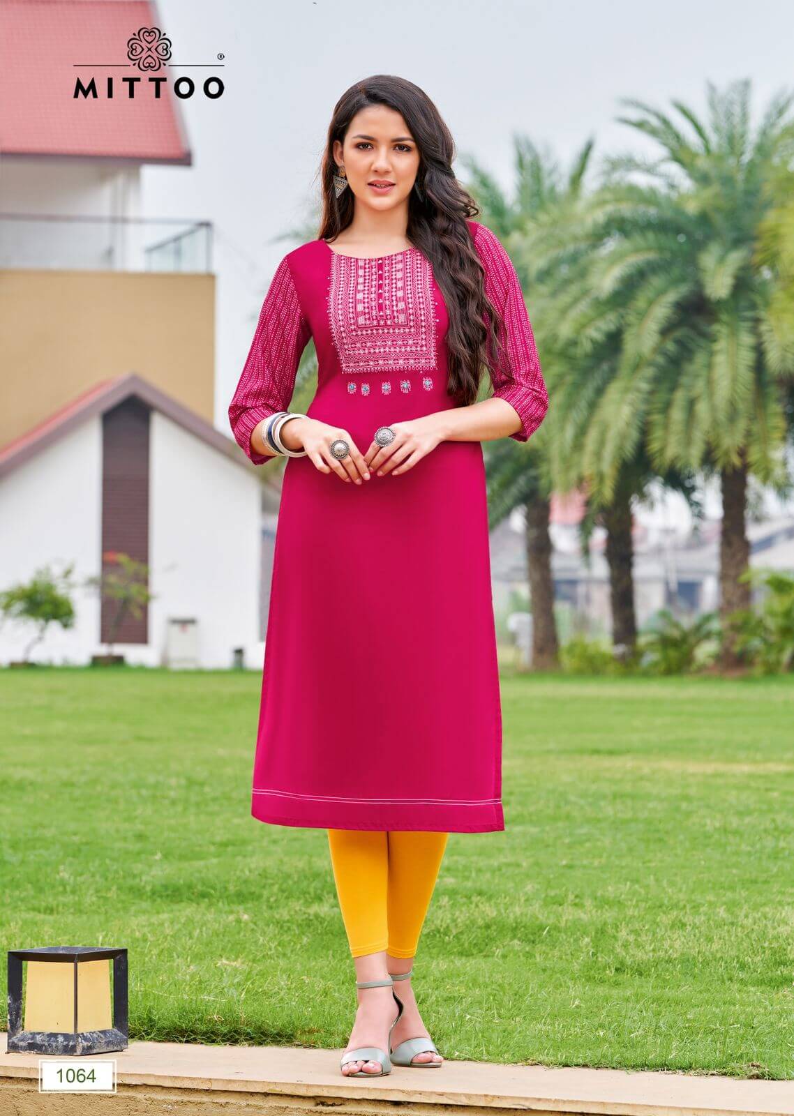 Mittoo Prince vol 2 Embroidery Work Kurtis Wholesale Catalog, Buy Mittoo Prince Vol 2 Kurtis Full Catalog in Wholesale Price