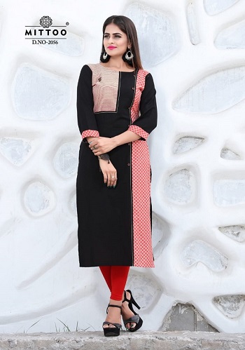 Mittoo Priyal Vol 7 streight kurtis wholesale catalog