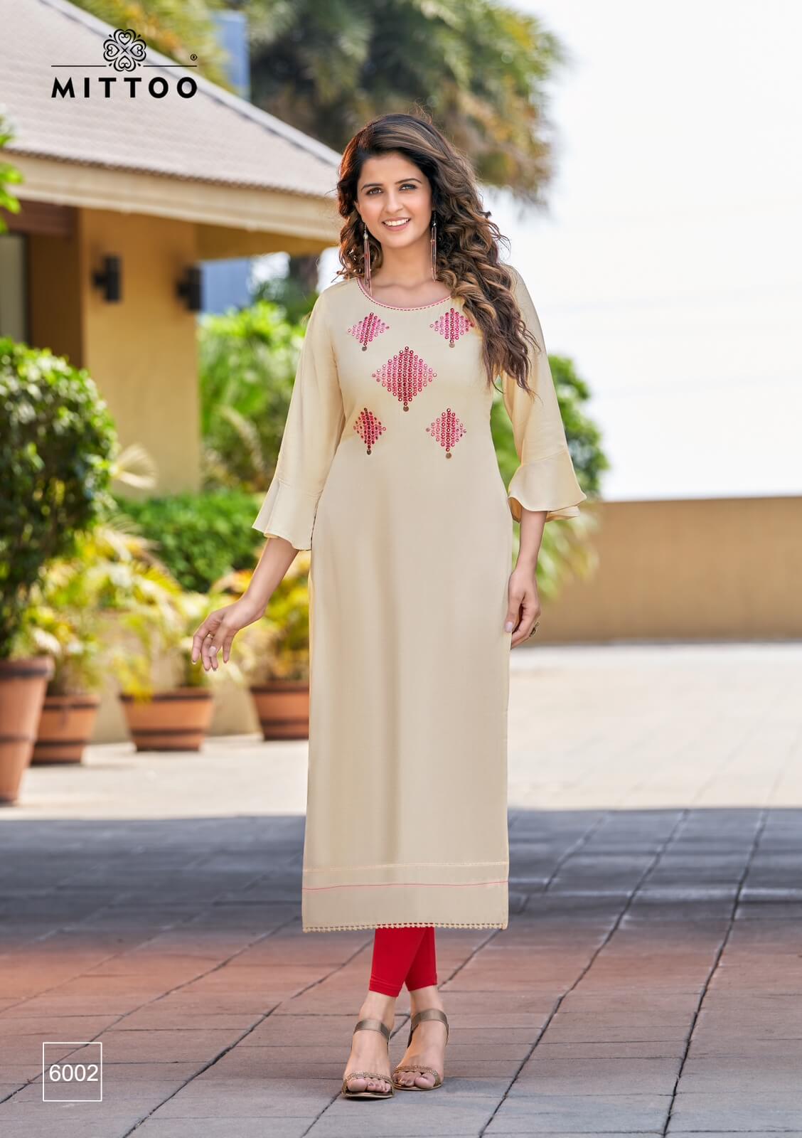 Mittoo Rihana Straight Cut Kurtis Catalog in Wholesale, Buy Mittoo Rihana Straight Cut Kurtis Full Catalog in Wholesale Price Online From Aarvee Creation