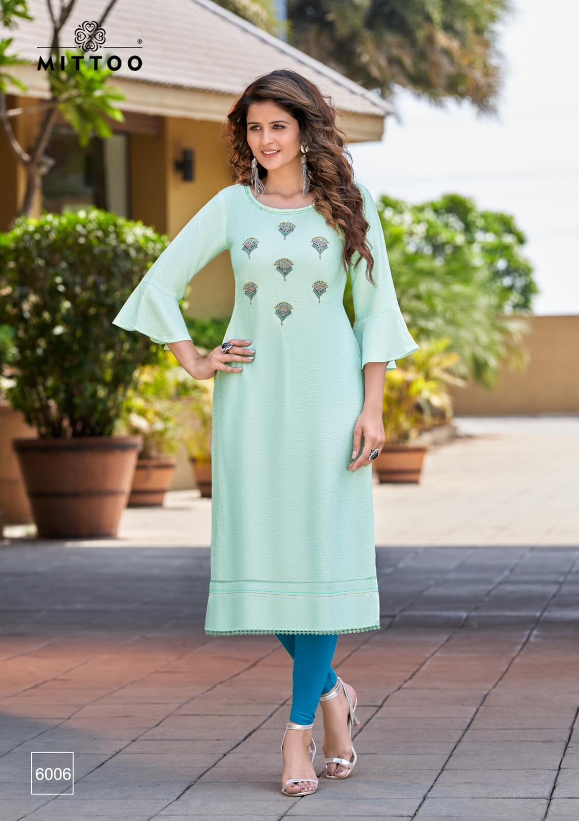 Mittoo Rihana Straight Cut Kurtis Catalog in Wholesale, Buy Mittoo Rihana Straight Cut Kurtis Full Catalog in Wholesale Price Online From Aarvee Creation