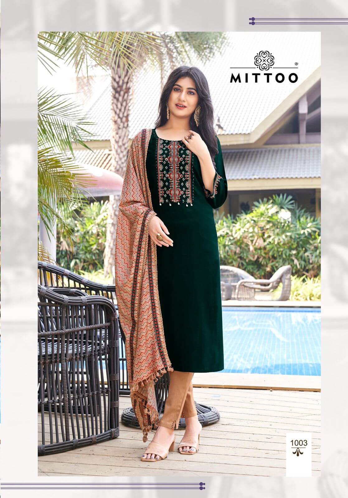 Mittoo Sania Kurti Pant Dupatta Set Catalog in Wholesale Price, Buy Mittoo Sania Kurti Pant Dupatta Set Full Catalog in Wholesale Price Online From Aarvee Creation