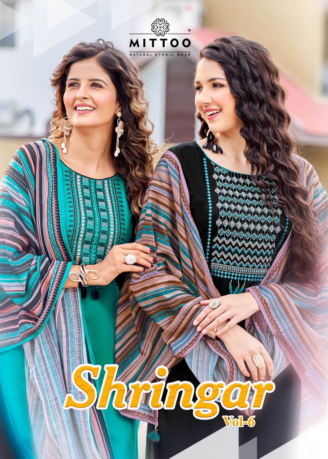 Mittoo Shringar vol 6 Kurti Pant Dupatta Set Catalog