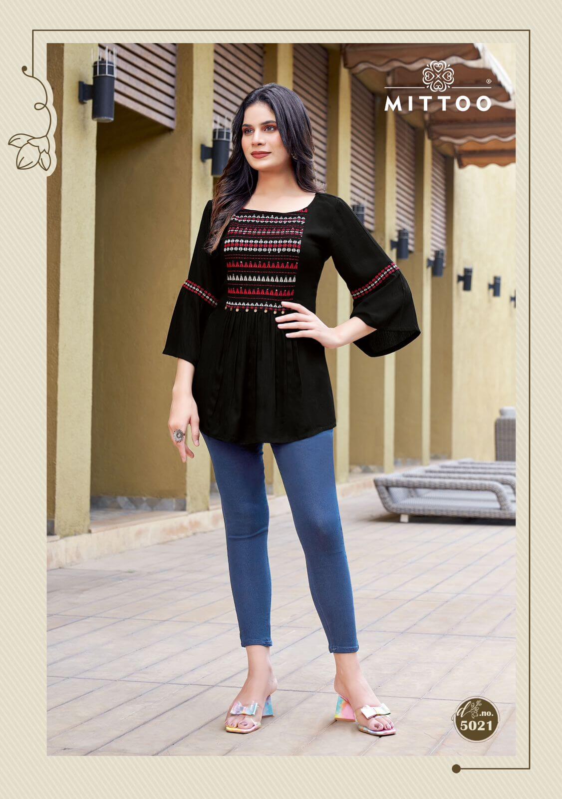 Mittoo Victoria vol 4 Short Tops Catalog at Wholesale Rate, Buy Mittoo Victoria vol 4 Short Tops Full Catalog at Wholesale Rate Online From Aarvee Creation