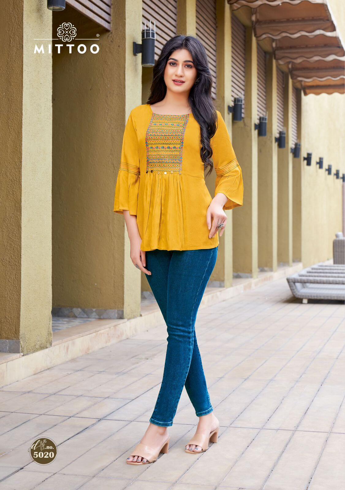 Mittoo Victoria vol 4 Short Tops Catalog at Wholesale Rate, Buy Mittoo Victoria vol 4 Short Tops Full Catalog at Wholesale Rate Online From Aarvee Creation