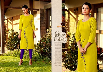 Mul Mul Kurtis Catalogue by Nitisha Nx Kurti Manufacturer, Purchase Slub Cotton Low Price Range Kurtis in Bulk rate, Cotton kurtis in Wholesale price for Business