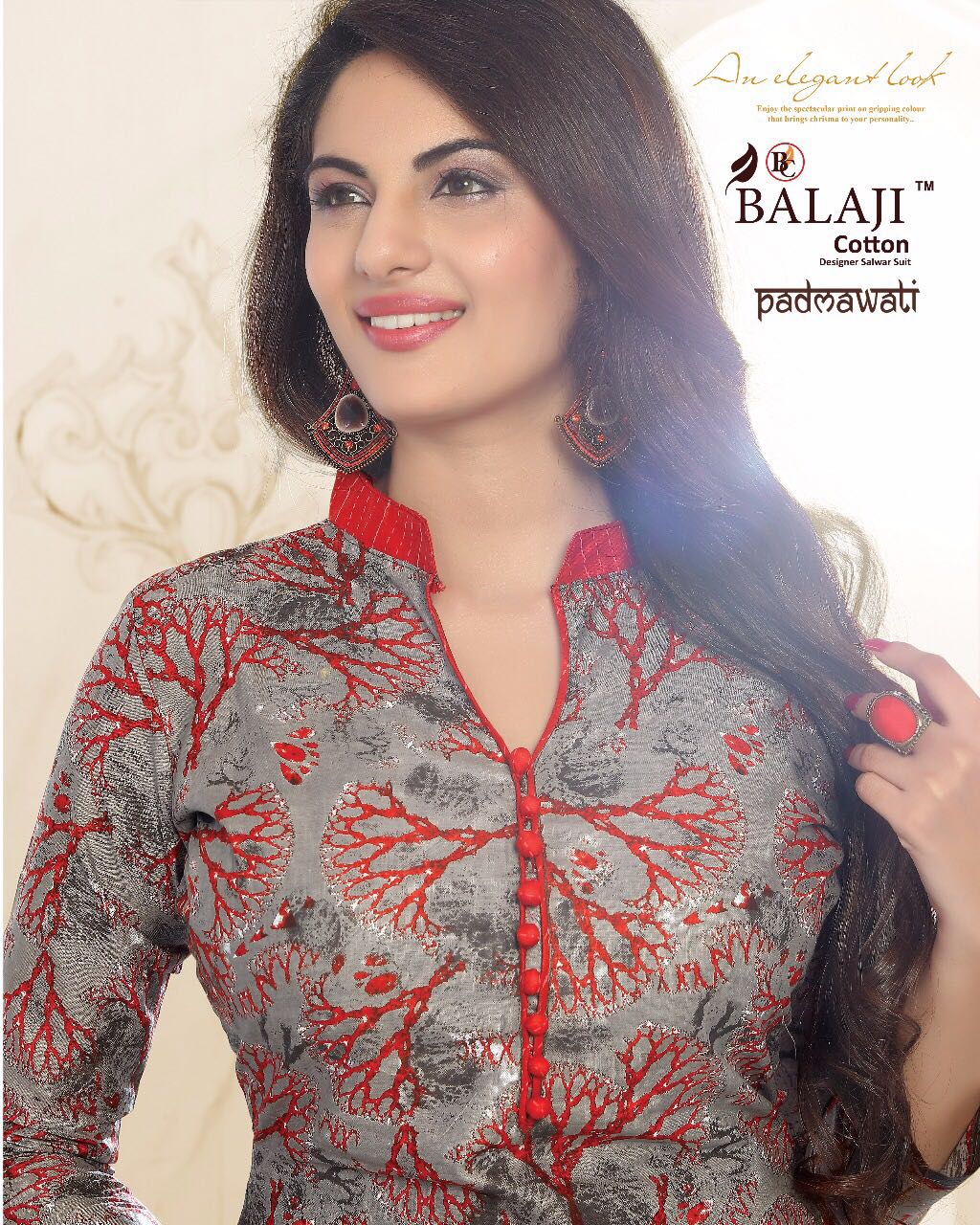 BALAJI CITTON PADMAVATI VOL 1 COTTON DRESS MATERIAL WITH COTTON DUPATTA