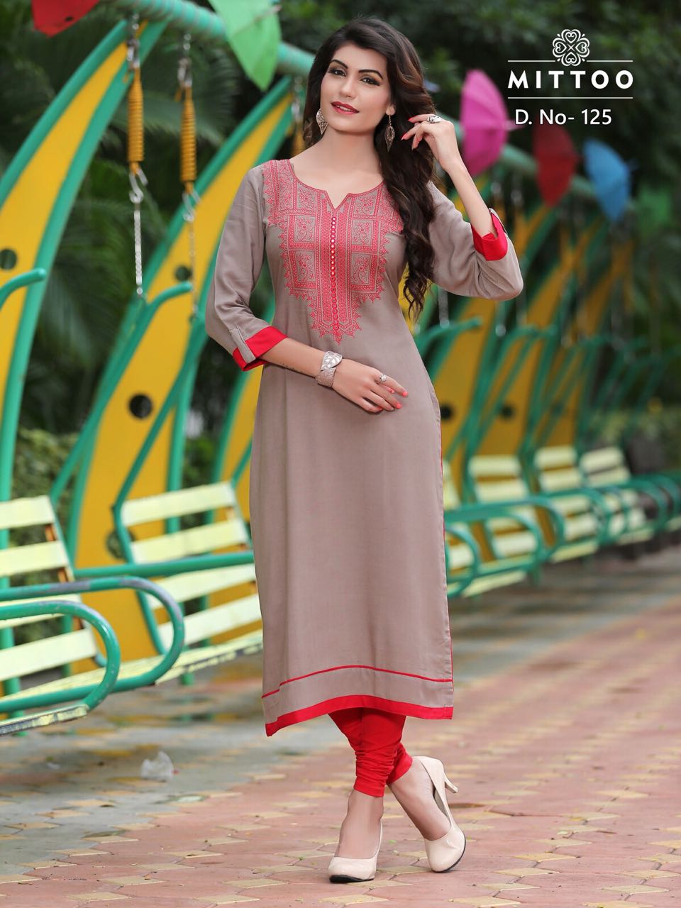 MITTOO PAYAL CATALOG 14KG REYON DESIGNER KURTIS