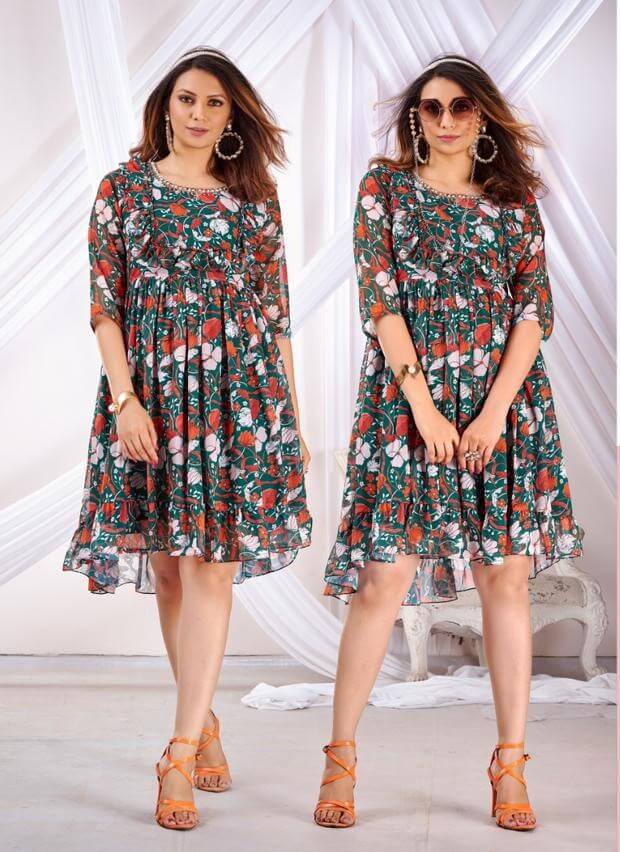 Poonam Designer Wild Flower Western Dress Catalog in Wholesale Price, Buy Poonam Designer Wild Flower Western Dress Full Catalog in Wholesale Price Online From Aarvee Creation