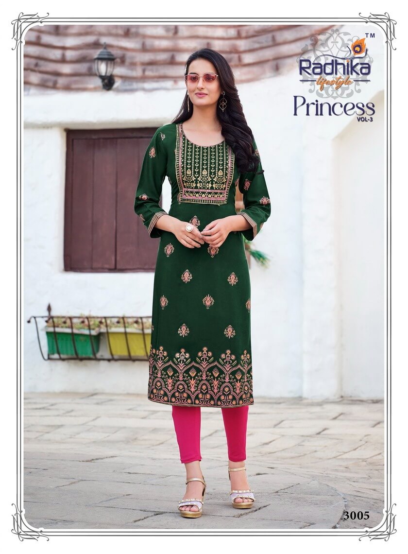 Radhika Lifestyle Princess vol 3 Rayon Printed Kurtis Catalog, Buy Radhika Lifestyle Princess vol 3 Rayon Printed Kurtis Full Catalog in Wholesale Price Online From Aarvee Creation