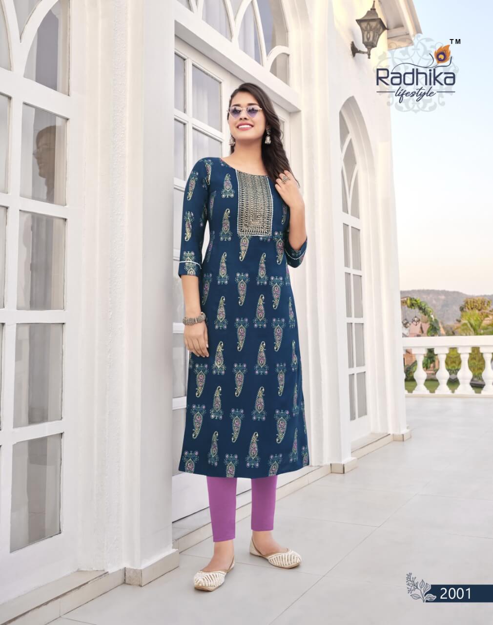 Radhika Lifestyle Princess vol 2 Rayon Kurtis Catalog in Wholesale, Buy Radhika Lifestyle Princess vol 2 Rayon Kurtis 
 Full Catalog in Wholesale Price From Aarvee Creation, Vadodara