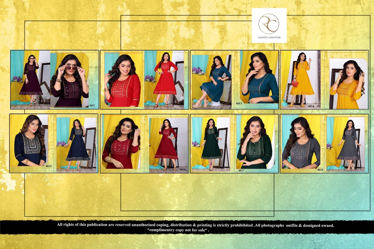 Ramdev Kainaat Casual Wear Kurti Catalog in Wholesale, Buy Ramdev Kainaat Casual Wear Kurti Full Catalog in Wholesale Price Online