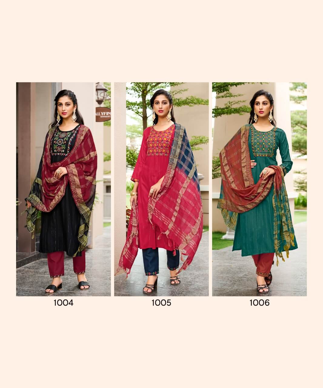 Rangjyot Anusha vol 1 Kurti Pant With Dupatta Set Catalog, Buy Rangjyot Anusha vol 1 Kurti Pant With Dupatta Set Full Catalog at Wholesale Price Online