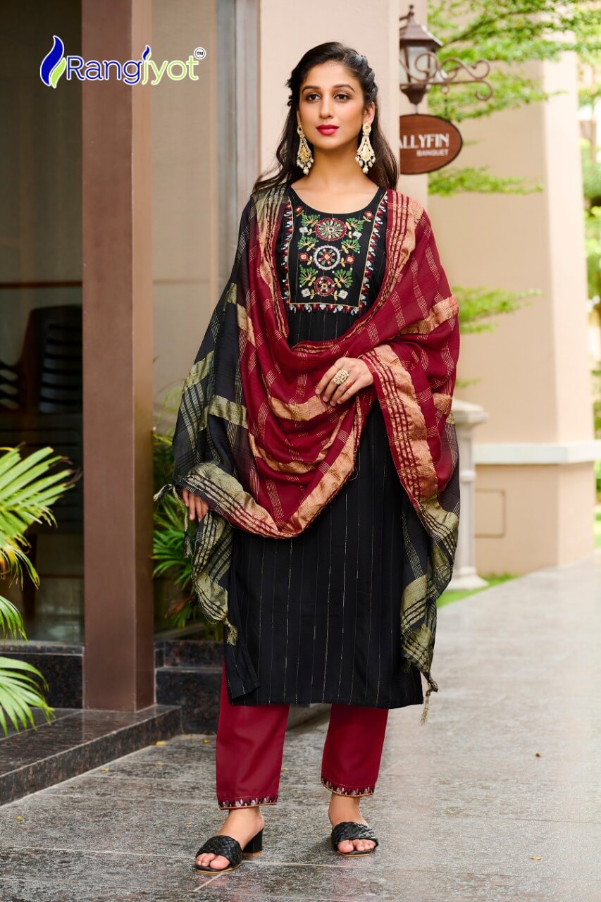 Rangjyot Anusha vol 1 Kurti Pant With Dupatta Set Catalog, Buy Rangjyot Anusha vol 1 Kurti Pant With Dupatta Set Full Catalog at Wholesale Price Online