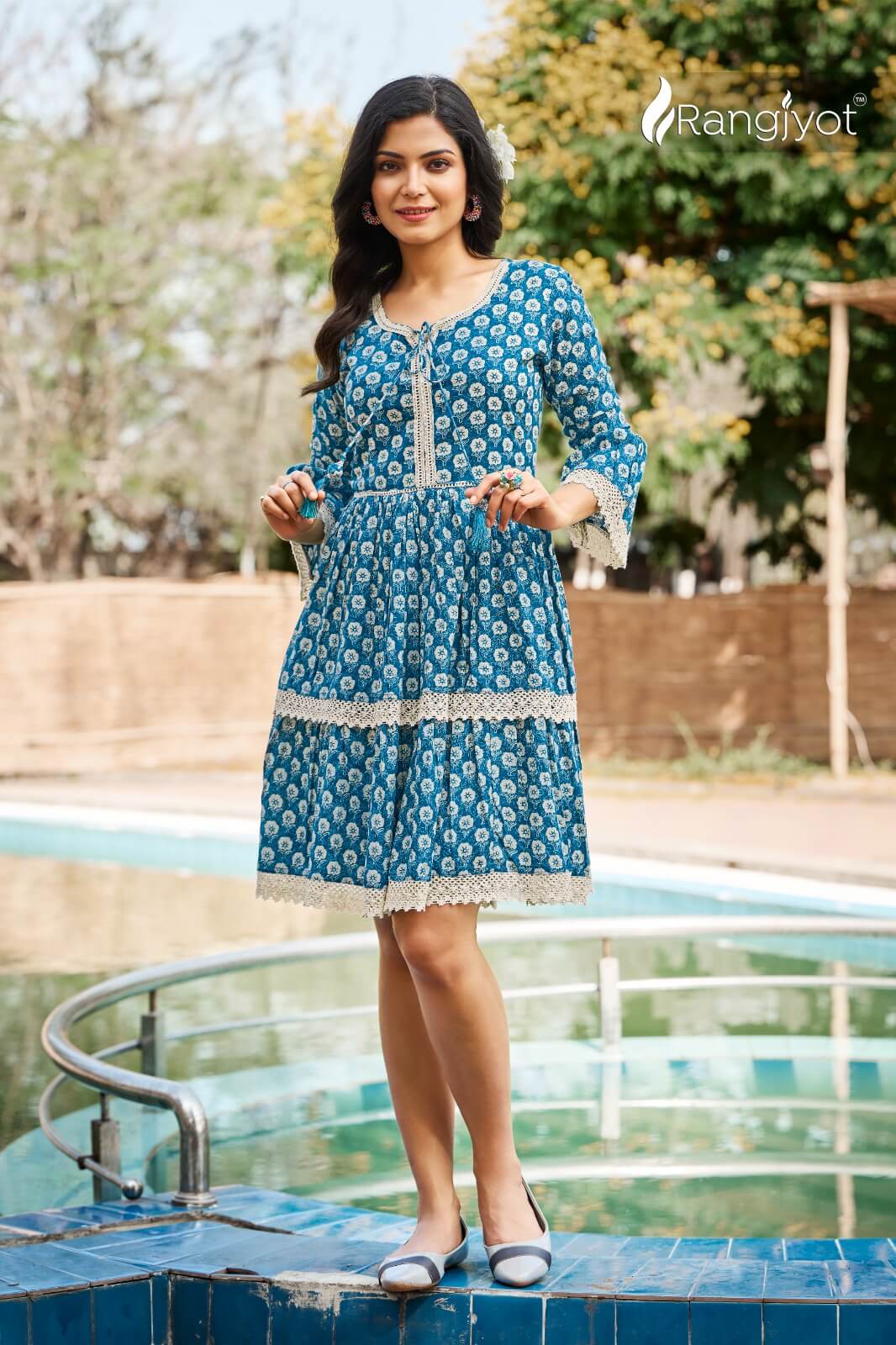 Rangjyot Asmita Pure Cotton Long Tunic Dress Catalog in Wholesale, Buy Rangjyot Asmita Pure Cotton Long Tunic Dress Full Catalog in Wholesale Price Online From Aarvee Creation