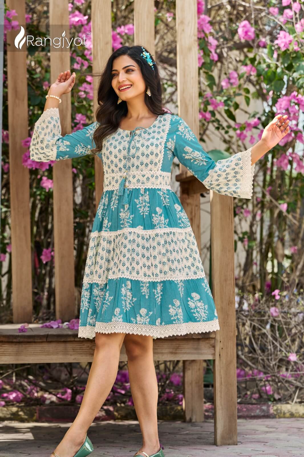 Rangjyot Asmita Pure Cotton Long Tunic Dress Catalog in Wholesale, Buy Rangjyot Asmita Pure Cotton Long Tunic Dress Full Catalog in Wholesale Price Online From Aarvee Creation