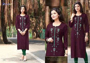 Rangjyot Siana Vol 1 Wholesale Kurtis Catalog. Buy Siana Volume 1 Kurtis Full Catalog at Wholesale Price