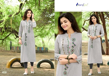 Rangjyot Siana Vol 1 Wholesale Kurtis Catalog. Buy Siana Volume 1 Kurtis Full Catalog at Wholesale Price