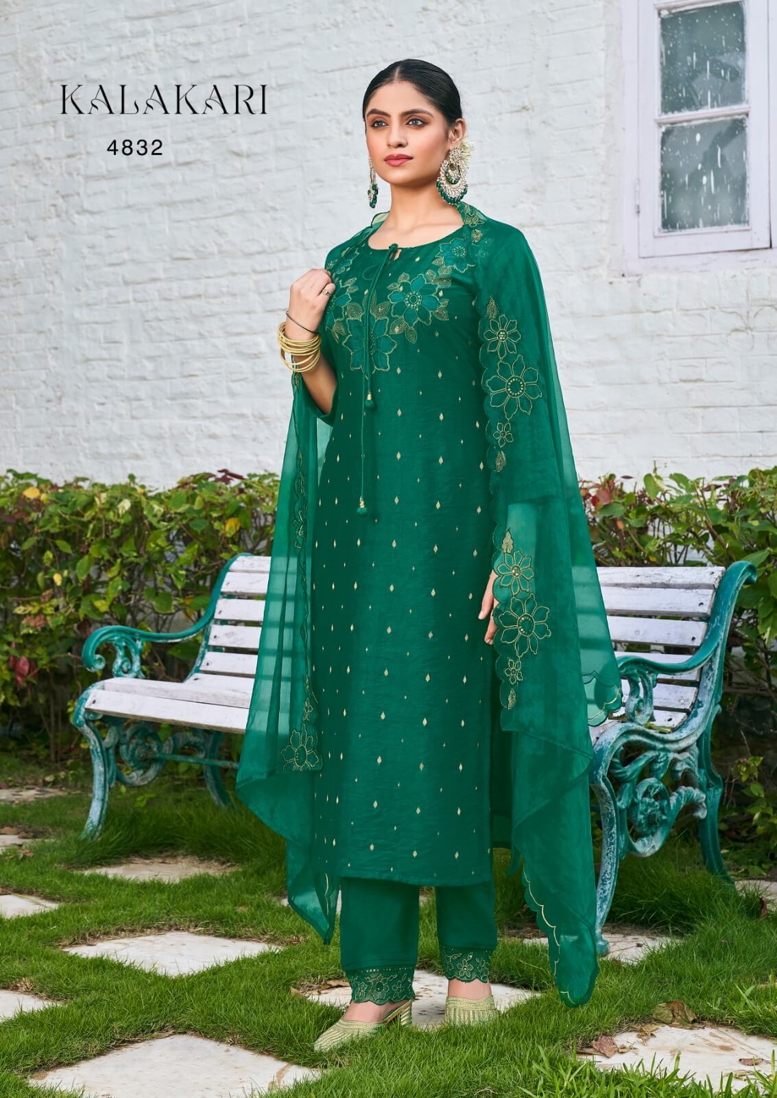 Rangoon Kalakari Aplic Work Salwar Kameez Catalog in Wholesale Rate, Buy Rangoon Kalakari Aplic Work Salwar Kameez Catalog in Wholesale Rate Online From Aarvee Creation