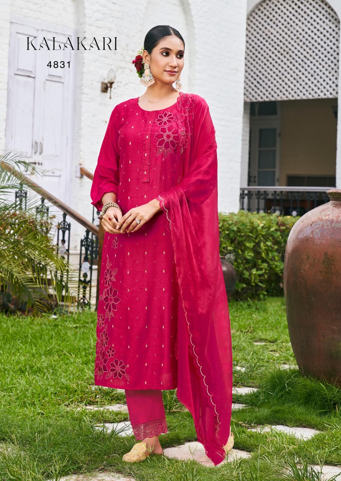 Rangoon Kalakari Aplic Work Salwar Kameez Catalog in Wholesale Rate, Buy Rangoon Kalakari Aplic Work Salwar Kameez Catalog in Wholesale Rate Online From Aarvee Creation