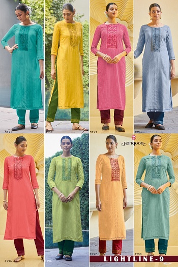 Order Light Line vol 8 Lining Silk Kurti Collection. Order Full Catalog of Light Line vol 8 Kurtis in Wholesale rate online