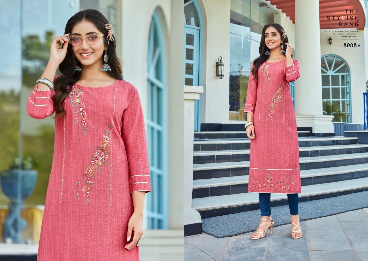 Rangoon Miracal Embroidery Work Kurtis Wholesale Catalog, Rangoon Miracal Embroidery Work Kurtis Full Catalog at Wholesale Price Onine