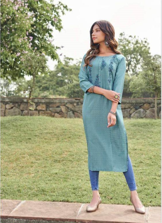 Rangoon Naziya Cotton Hand Work Kurtis Catalog at Wholesale Rate, Buy Rangoon Naziya Cotton Hand Work Kurtis Full Catalog at Wholesale Rate Online From Aarvee Creation