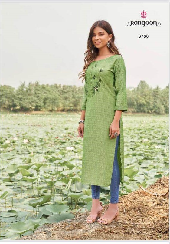 Rangoon Naziya Cotton Hand Work Kurtis Catalog at Wholesale Rate, Buy Rangoon Naziya Cotton Hand Work Kurtis Full Catalog at Wholesale Rate Online From Aarvee Creation