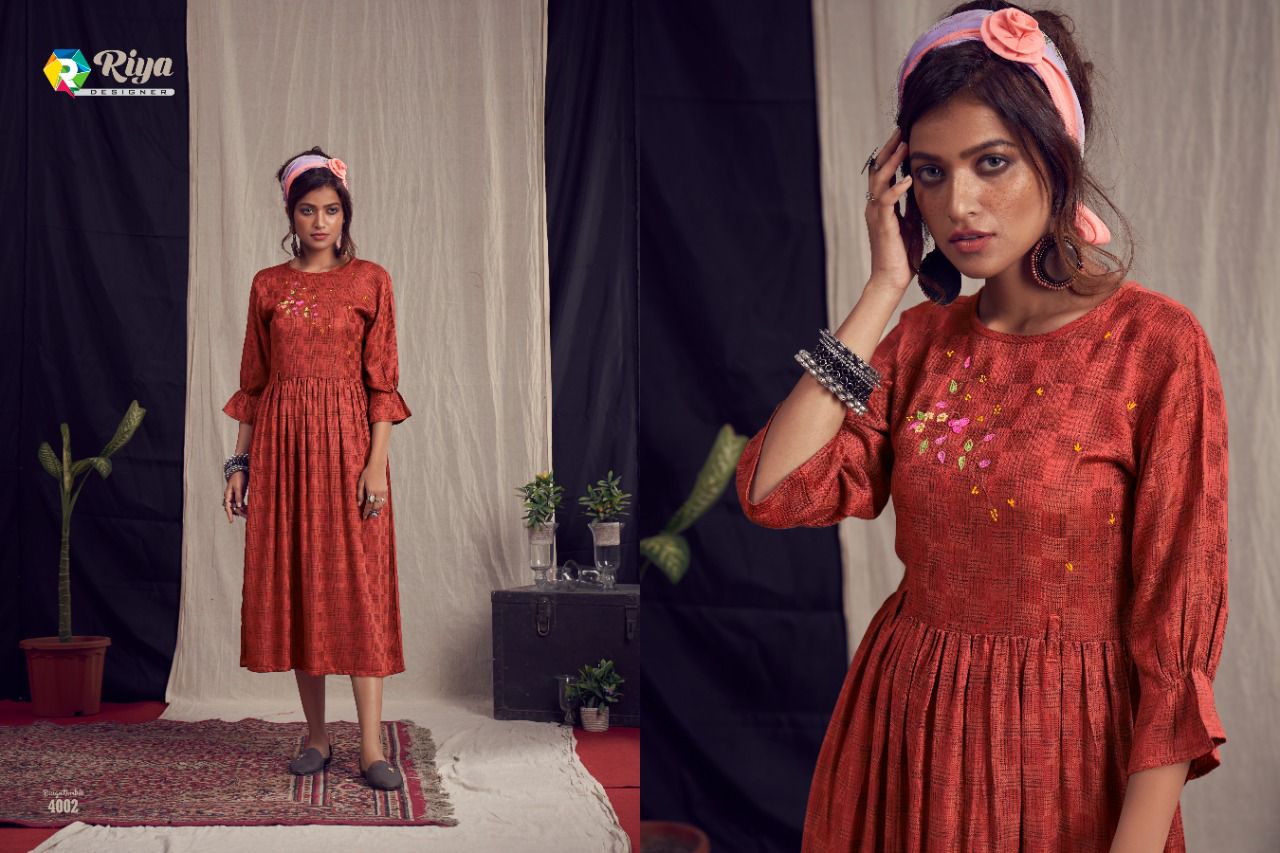 Riya Alexa Pashmina Wholesale Kurti Collection, Readymade Kurtis Full Catalog Available at Wholesale Price online