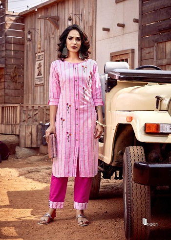 Lime Light vol 3 Ladies Kurtis pant set Wholesale Catalogue by Riya Designer Manufacturer of Women Cloths, Buy Readymade Top Bottom Pair in Wholesale Rate for Retail