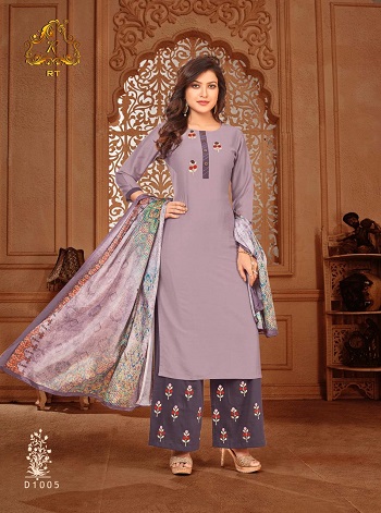 RT Rijiya Trends Surili Catalogue of Kurti Plazzo and Dupatta Pair with inner in Wholesale price, Order in Bulk for Business Purchase and for Shop at Cheap Wholesale Price