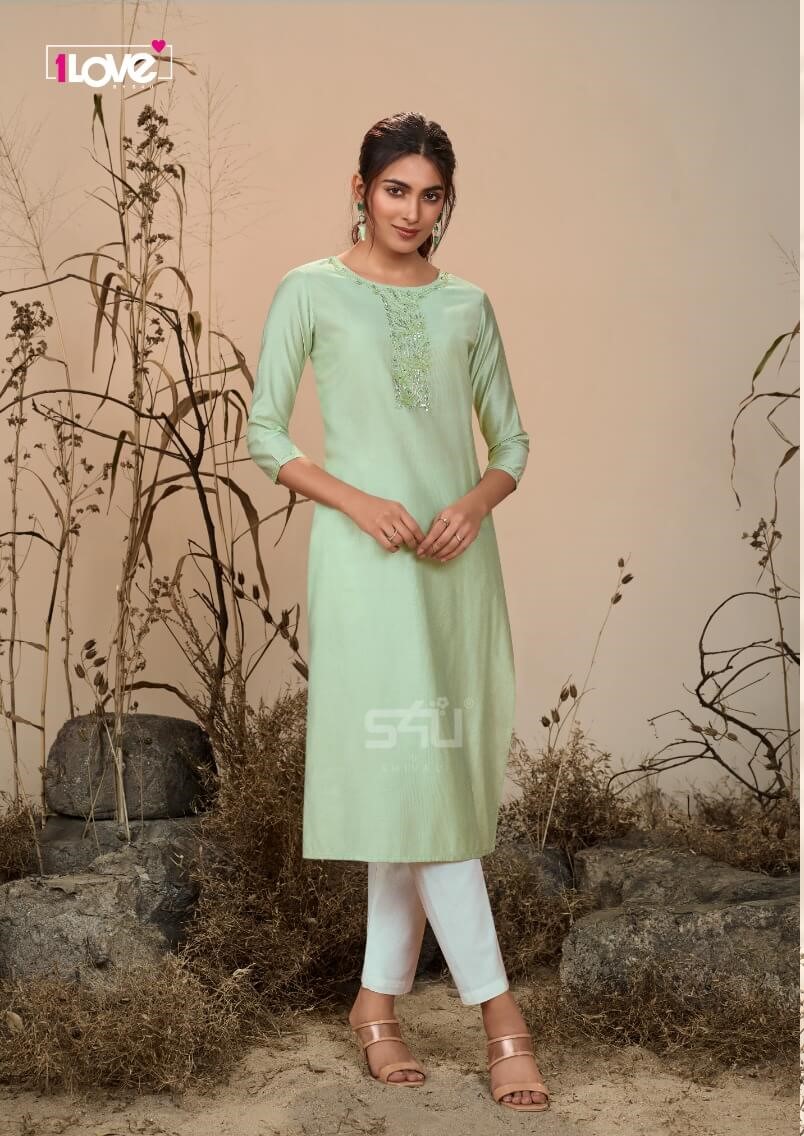 1Love by S4u Pearl Kurtis Catalog in Wholesale Price, Buy 1Love by S4u Pearl Kurtis Full Catalog in Wholesale Price Online From Aarvee Creation Vadodara