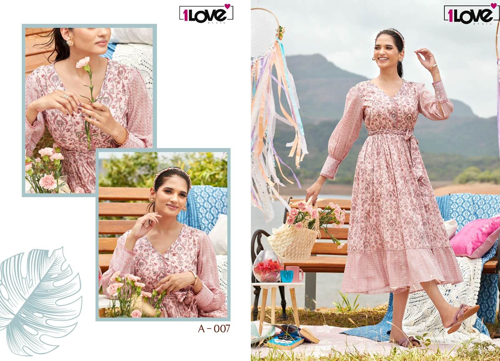 S4u Anokhi Gown Style Kurtis Wholesale Catalog