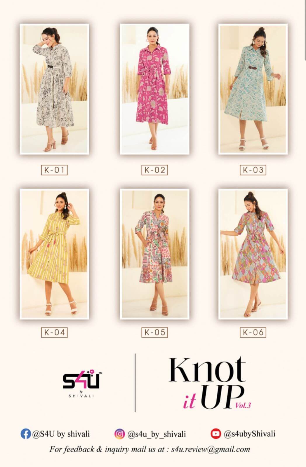 S4u Knot it up One Piece Dress Catalog at Wholesale Rate, Buy S4u Knot it up One Piece Dress Full Catalog at Wholesale Rate online From Aarvee Creation