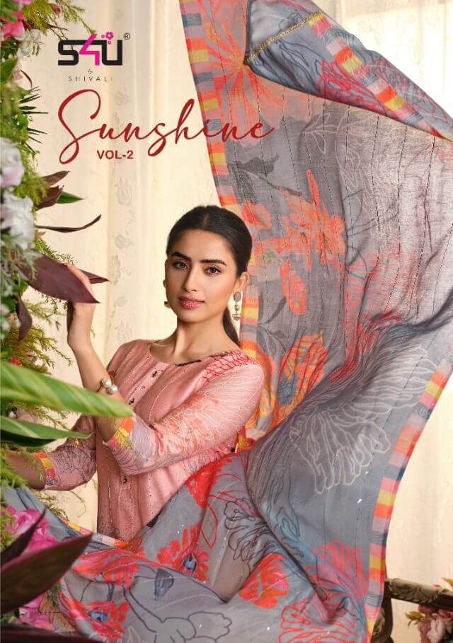 S4u Sunshine vol 2 Kurti Pant Dupatta Set Catalog