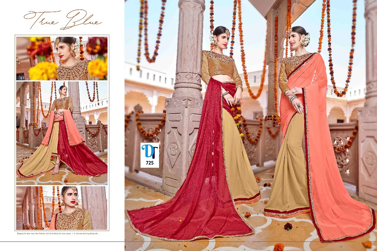 SANAYA BEAUTIFUL GEORGETTE PARTY AND REGULAR WEAR SAREES CATALOG