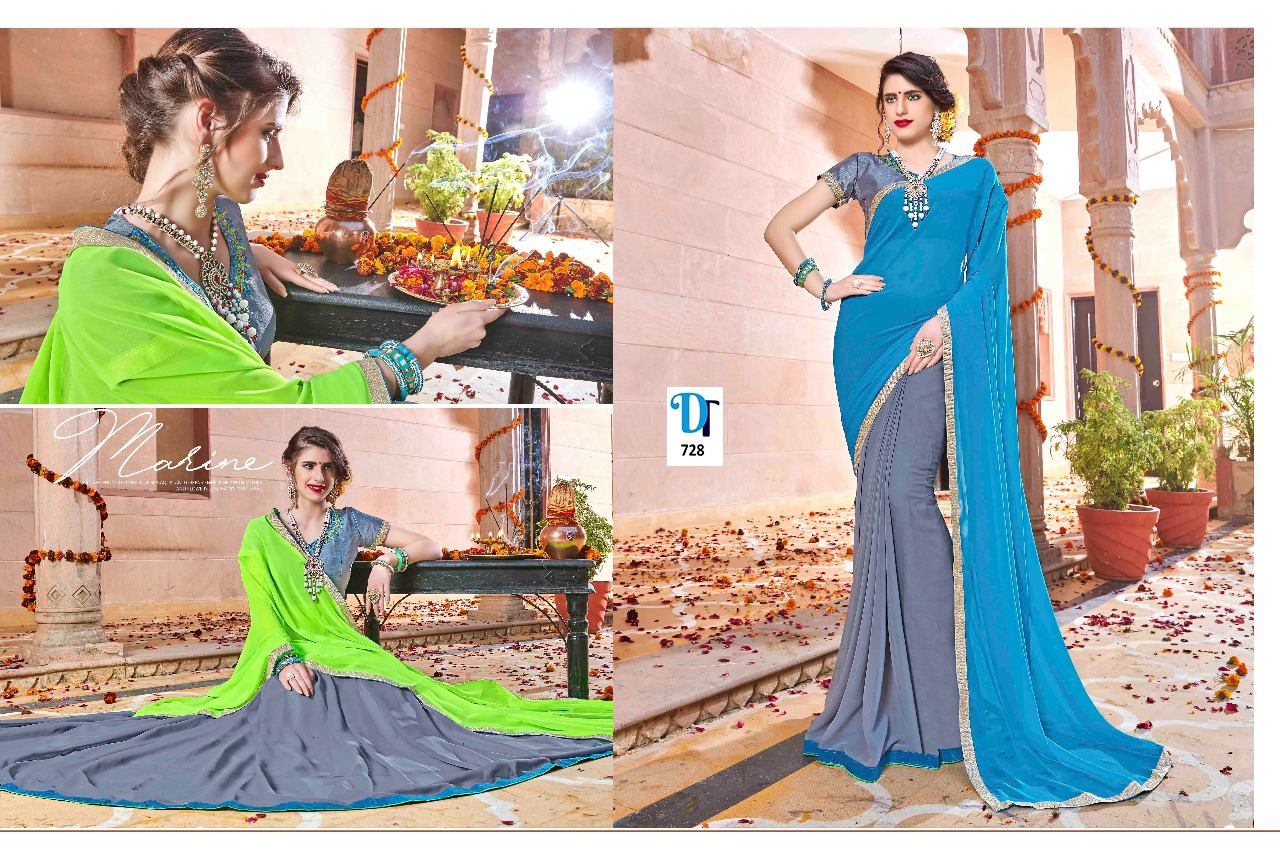 SANAYA BEAUTIFUL GEORGETTE PARTY AND REGULAR WEAR SAREES CATALOG