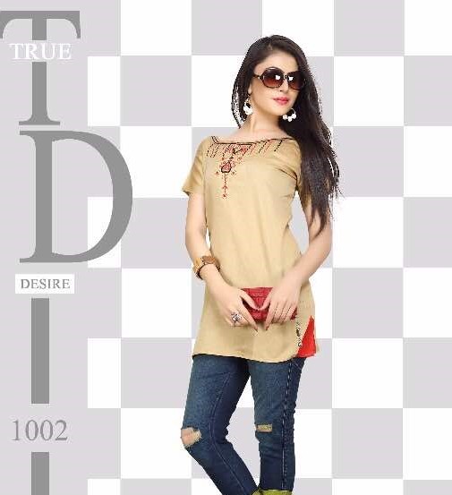 FANCY SHORT KURTI OR WESTERN TOP