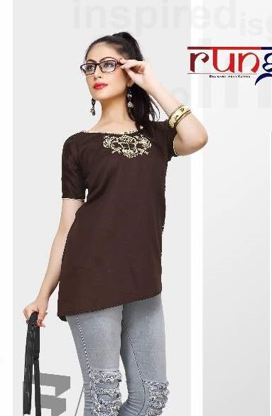 FANCY SHORT KURTI OR WESTERN TOP