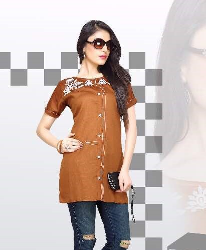 FANCY SHORT KURTI OR WESTERN TOP