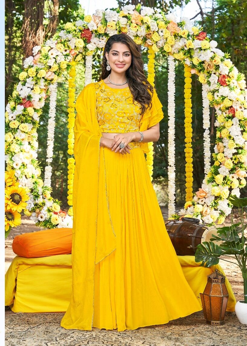 Shruti Suit Haldi Wedding Suit Catalog in Wholesale Price, Buy Shruti Suit Haldi Wedding Suit Full Catalog in Wholesale Price Online From Aarvee Creation