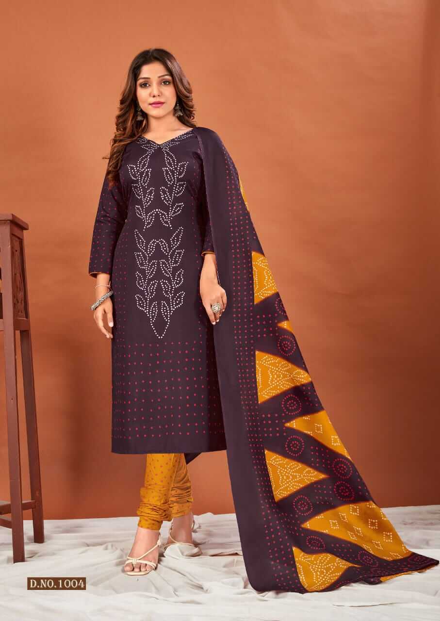 Skt Suits Bandhej Cotton Printed Dress Materials Catalog in Wholesale, Buy Skt Suits Bandhej Cotton Printed Dress Materials Full Catalog in Wholesale Price Online From Vadodara, Surat, Ahmedabad