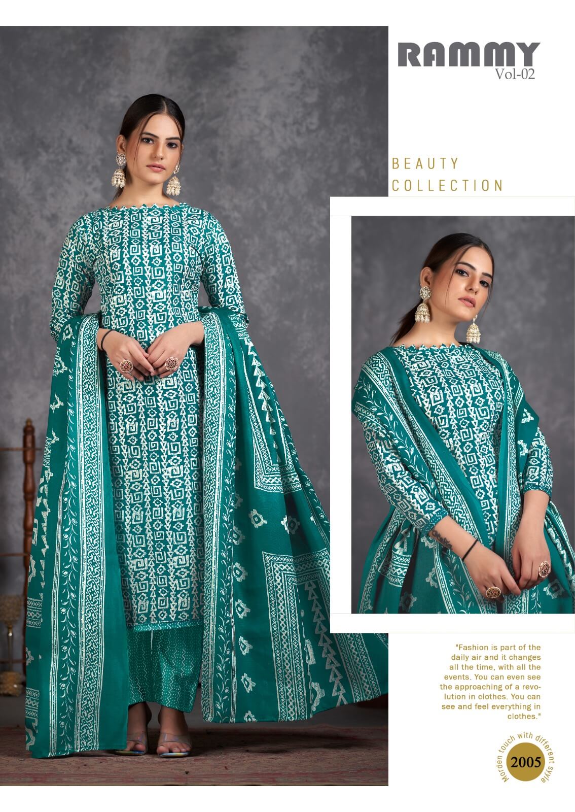 Skt Suits Rummy vol 2 Cotton Print Dress Materials Catalog, Buy Skt Suits Rummy vol 2 Cotton Print Dress Materials Full  Catalog at Wholesale Rate Online