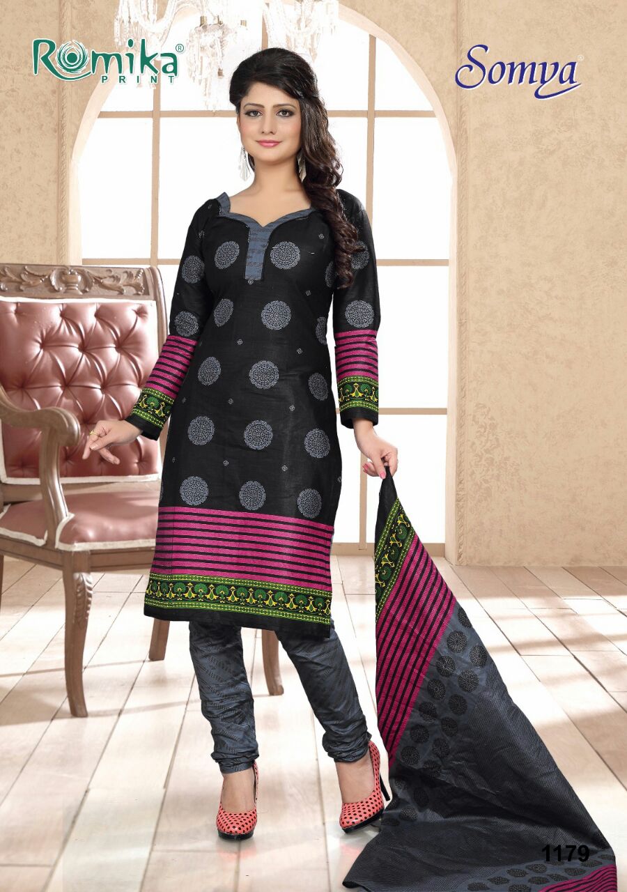 BEAUTIFUL COTTON PRINTED DRESS MATERIAL WITH COTTON DUPATTA